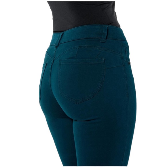 Democracy Blue Pine Ankle Skimmers Pant - Picture 3 of 9